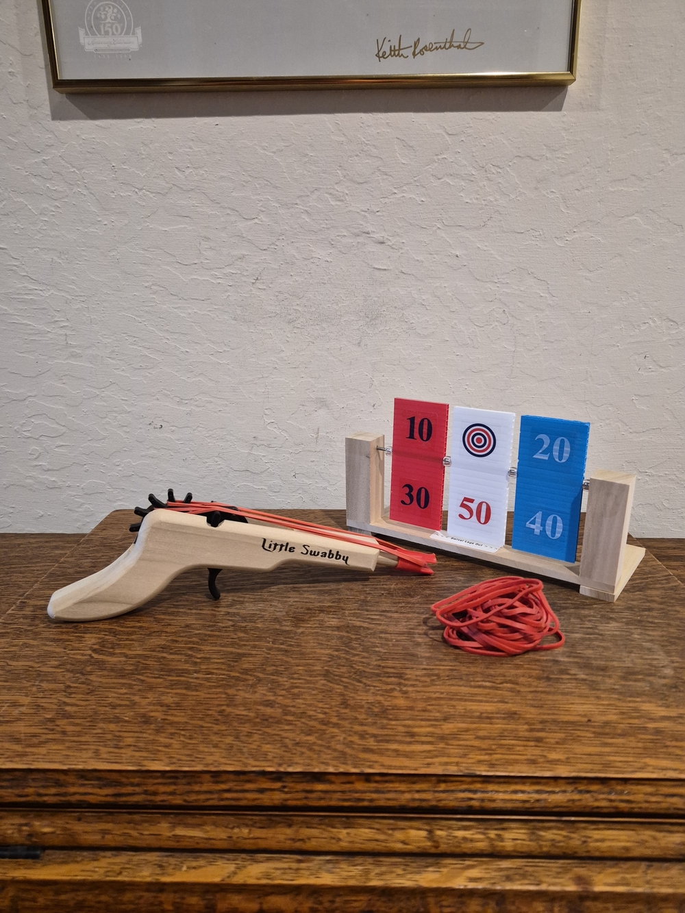 Magnum Enterprises Little Swabby Rubber Band Gun Toy